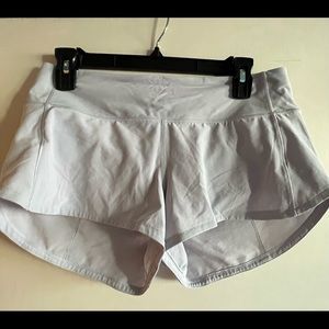 EUC Lululemon Speed Up Shorts 2.5” inseam